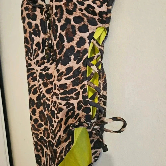 Bar III Lace Up Bathing Suit - Picture 5 of 8